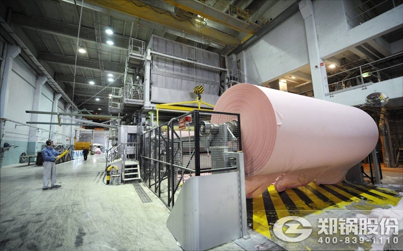 造紙廠瓦楞紙板生產線15噸燃氣蒸汽鍋爐價格